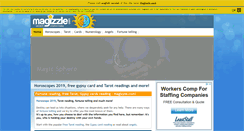 Desktop Screenshot of magizzle.com